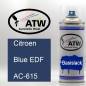 Preview: Citroen, Blue EDF, AC-615: 400ml Sprühdose, von ATW Autoteile West.